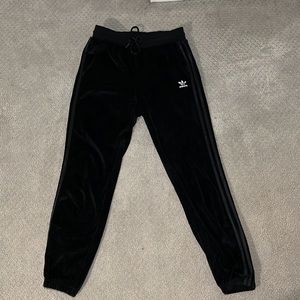 Adidas Velvet Slim fit Joggers Size Small